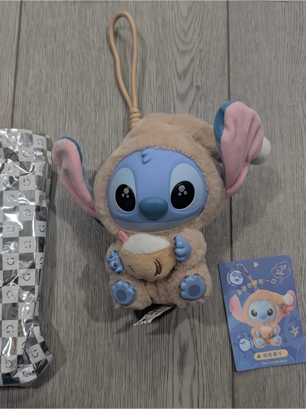 Miniso Pure Coconut Juice Disney
Stitch Eat Something Before Sleep
Plush-No Box